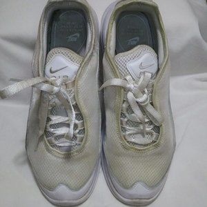 Women's Nike Air Max 90/1, Style AJ7695, Color 107-White,Size 9-Used